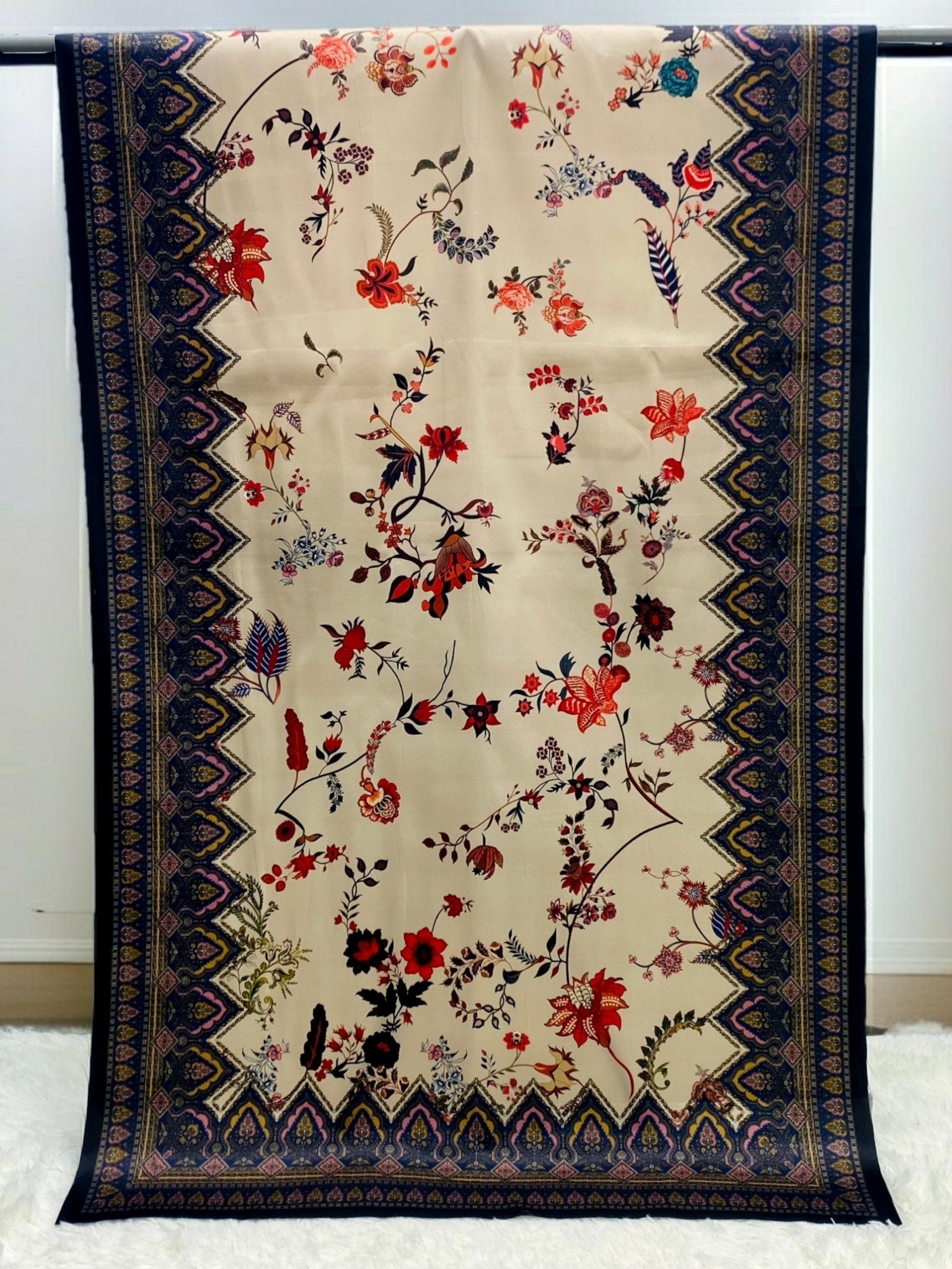 Floral Elegance (SFE-06) Odhni - Default Title - Buy Online at Shopping Karado