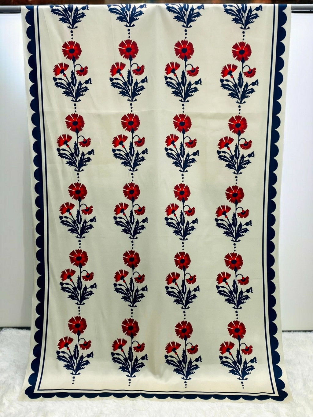 Floral Elegance (SFE-01) Odhni Default Title - Shopping Karado Pakistan