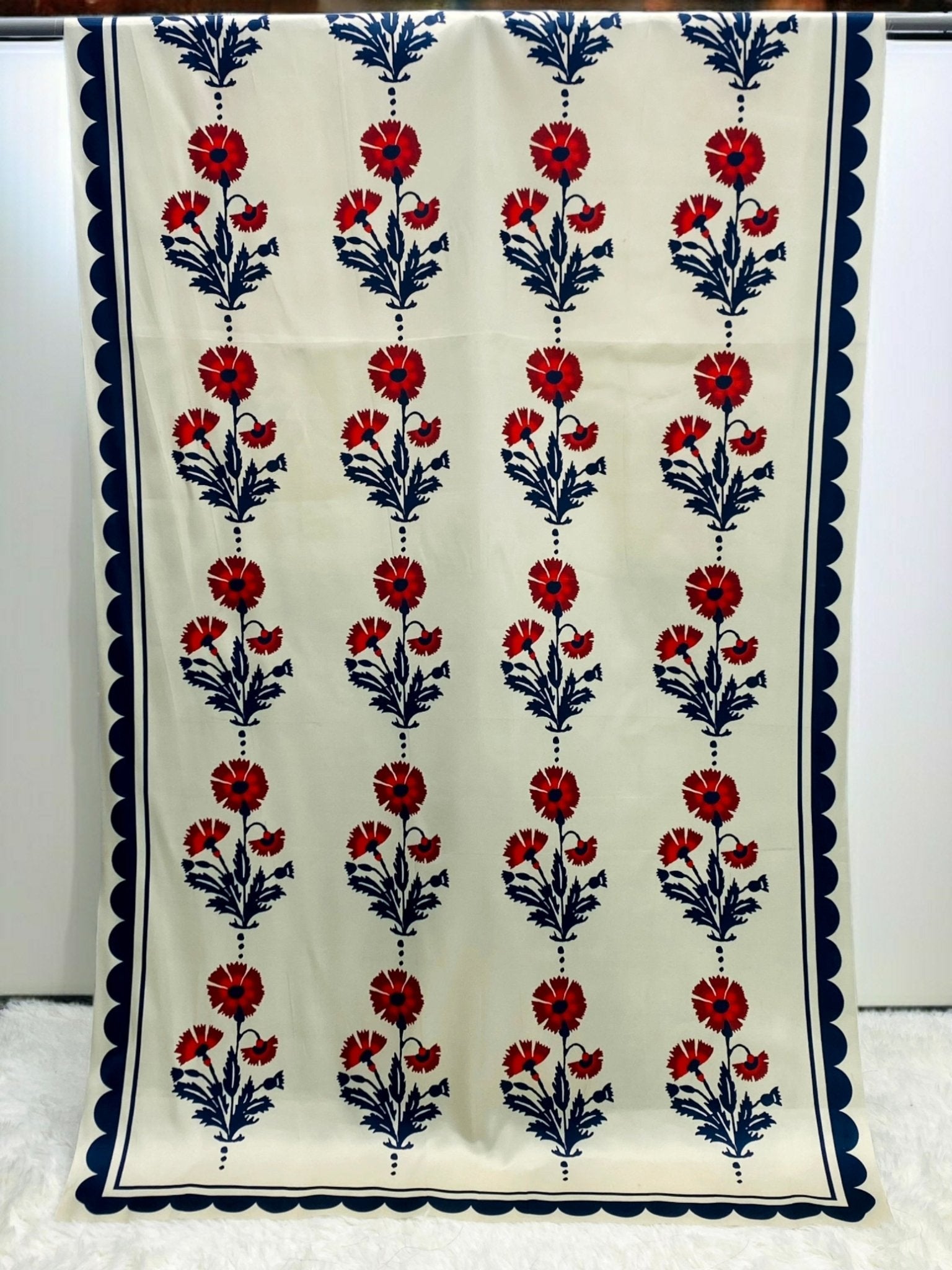 Floral Elegance (SFE-01) Odhni Default Title - Shopping Karado Pakistan