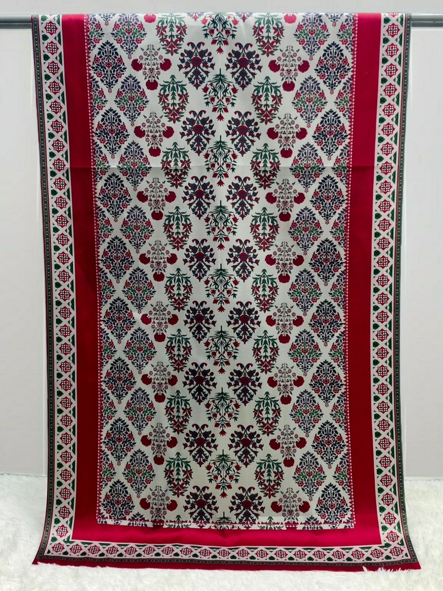 Floral Elegance (SFE-07) Odhni - Default Title - Buy Online at Shopping Karado
