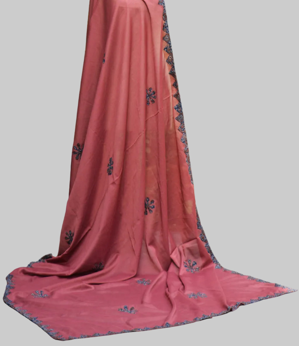 Pink Belacan Ralli Appliqué Sindhi Chadar – Handmade by Rural Artisans