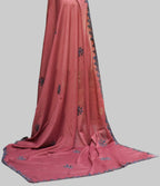 Pink Belacan Ralli Appliqué Sindhi Chadar – Handmade by Rural Artisans