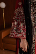 ROYAL PRET 3PC - EMBROIDERED LAWN DRESS