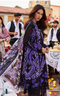 Buy 3Pc Sonam Bajwa Black Mushq Lawn Online at Shopping Karado - Premium Quality Unstitched Suit