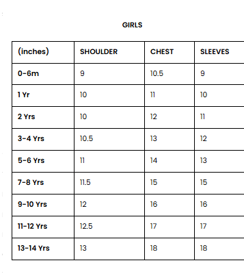 Size Guide