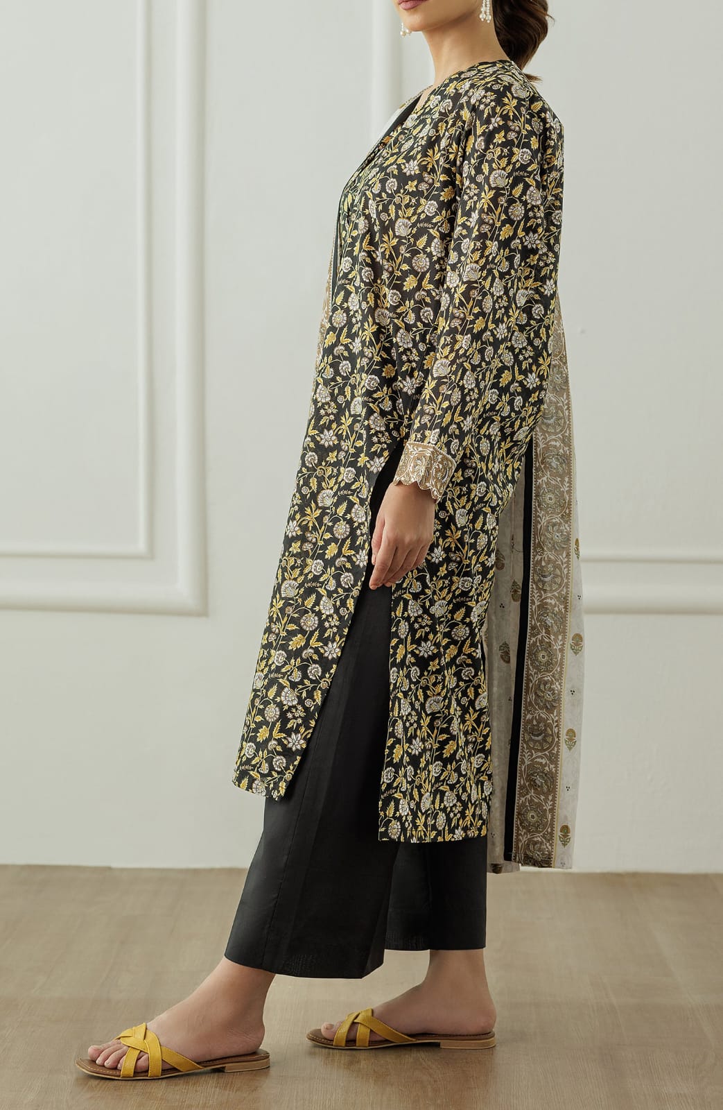 3 PCS UNSTITCHED LAWN