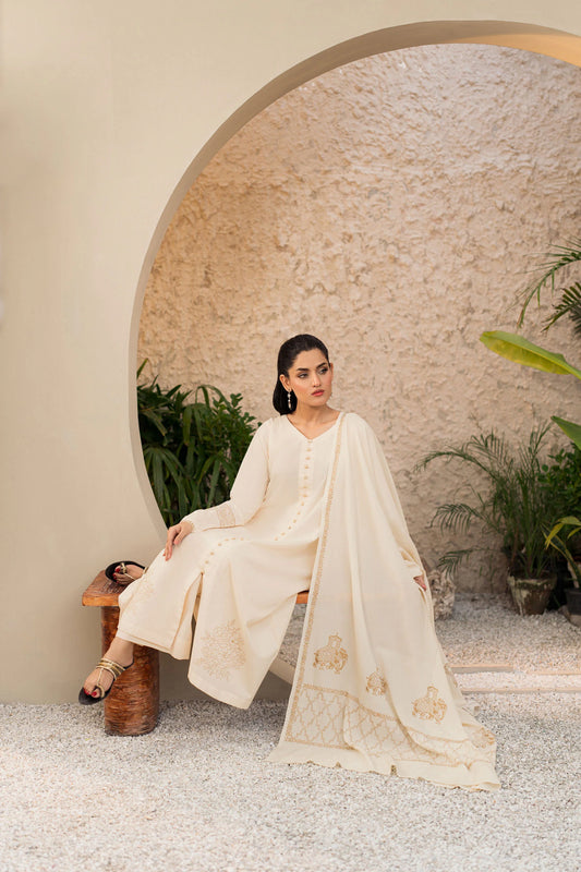3PCS KHADDAR PRET