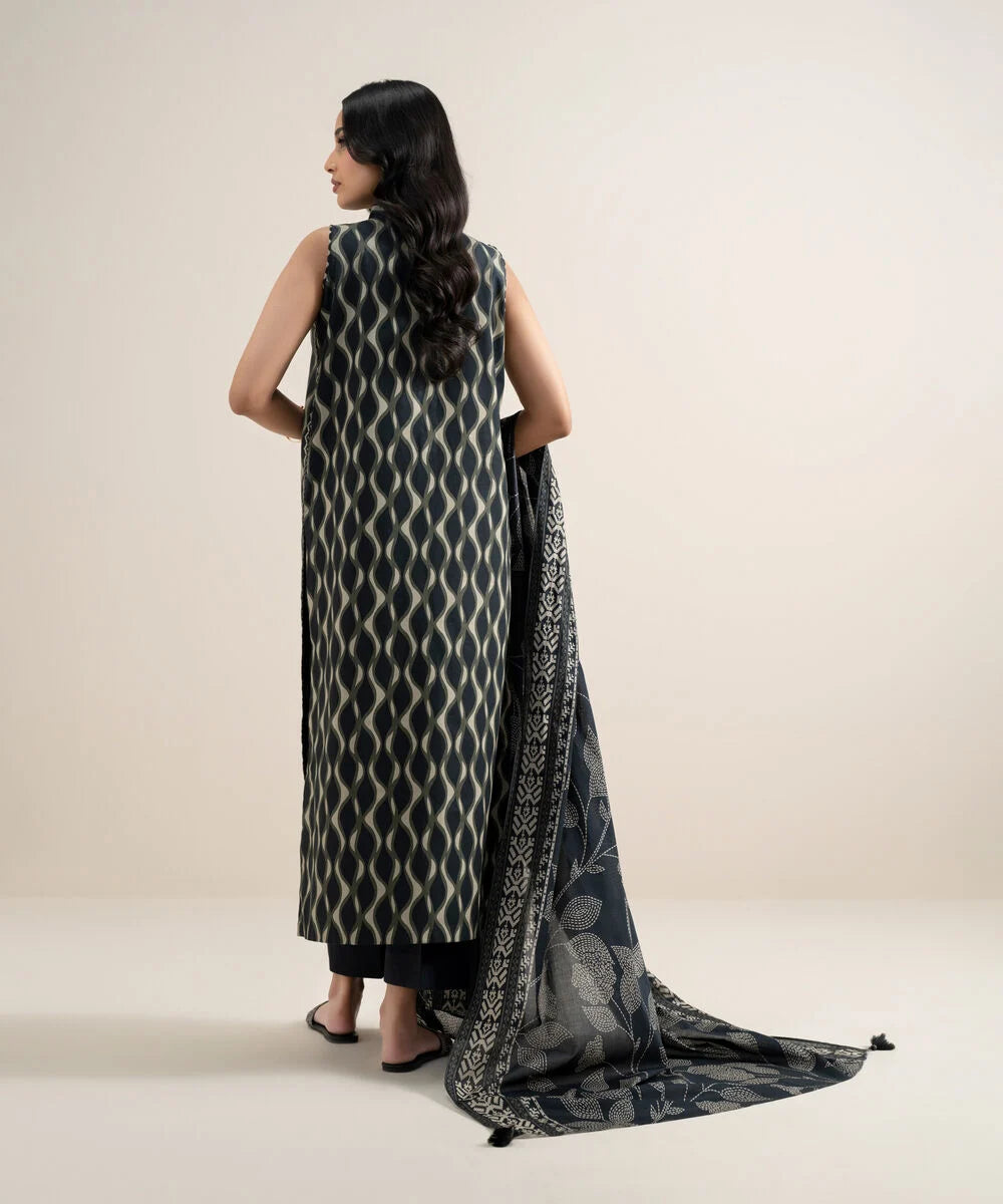 3 Piece - Printed Lawn Suit