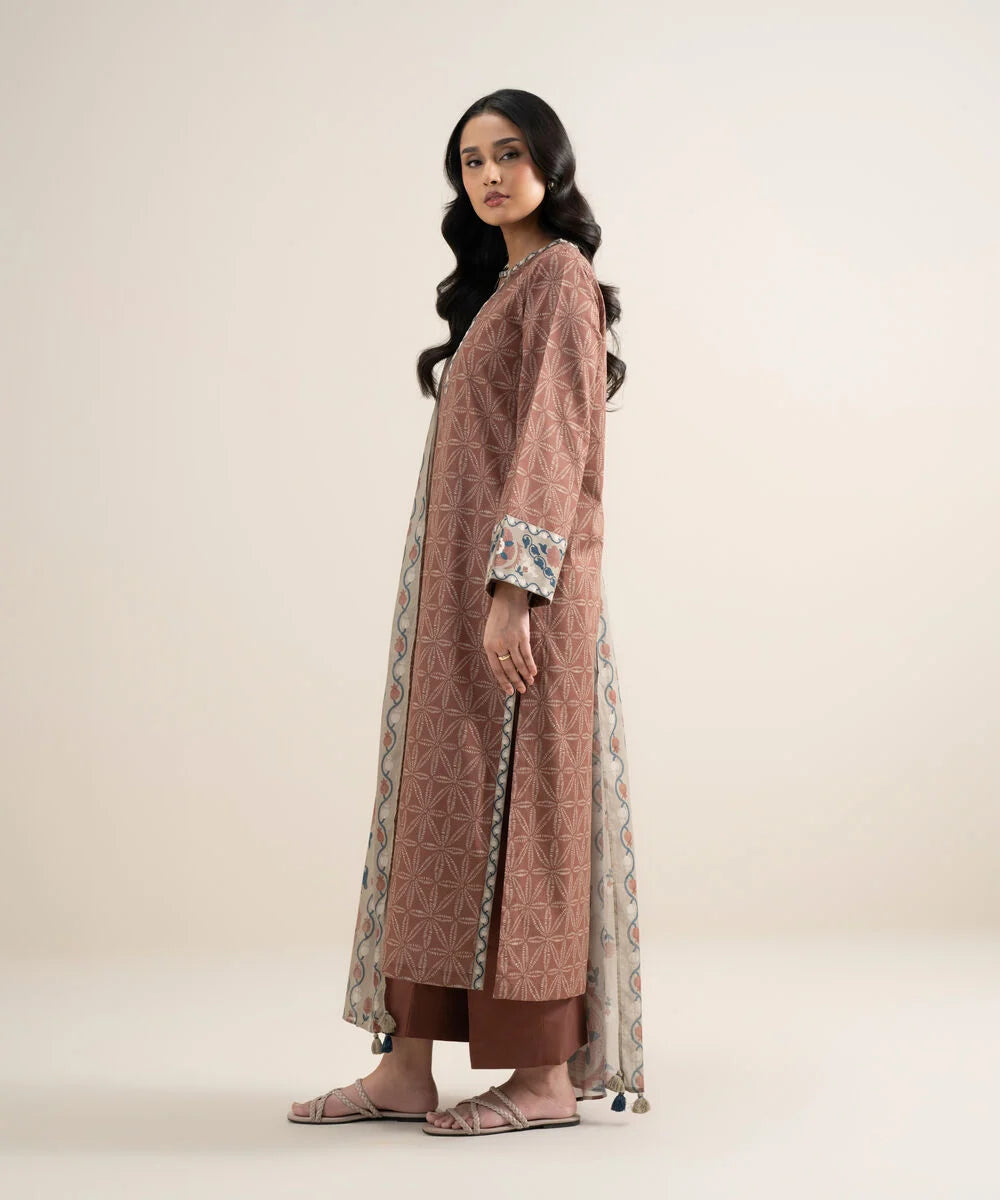 3 Piece - Printed Lawn Suit