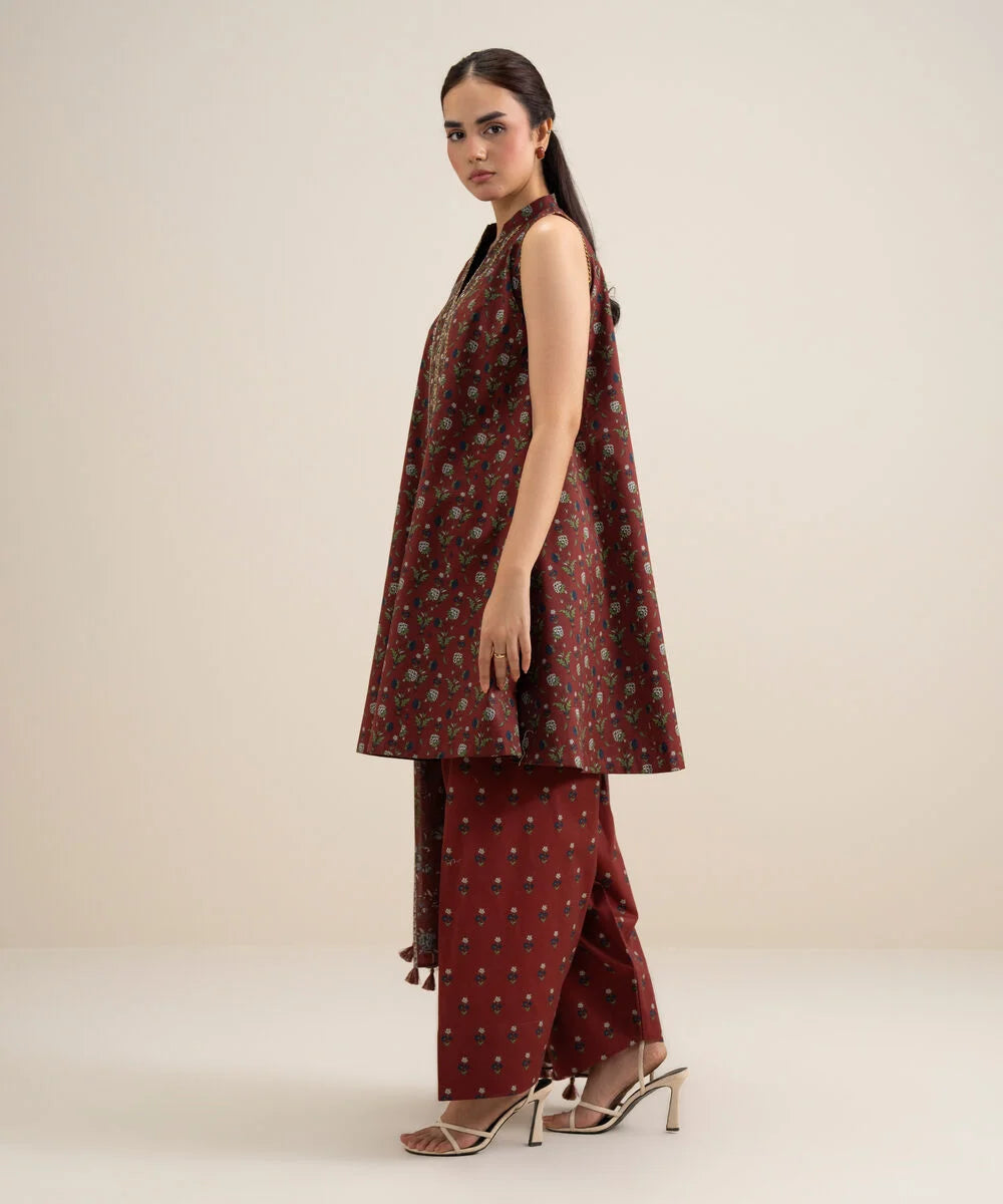 3 Piece - Printed Lawn Suit