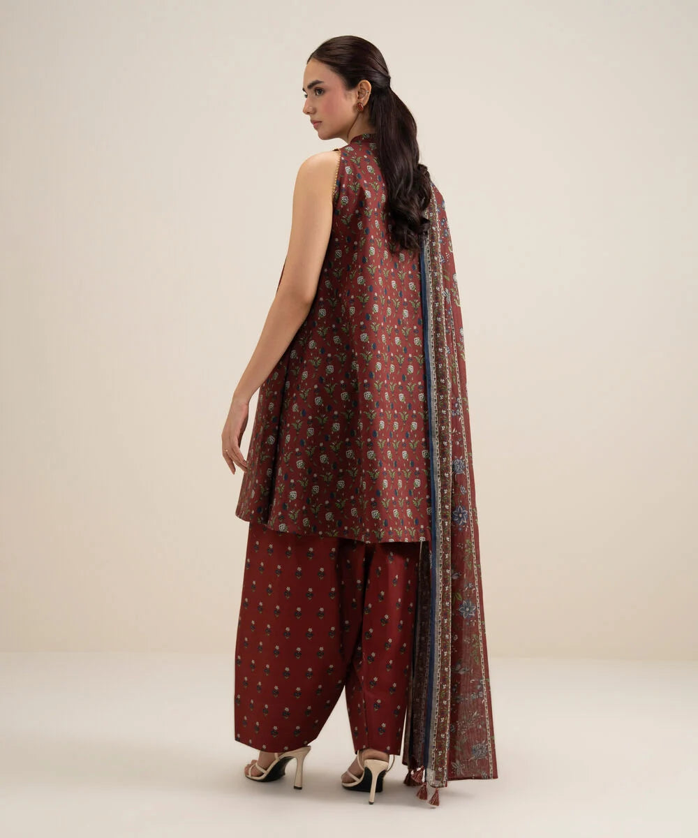 3 Piece - Printed Lawn Suit