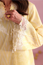 FLORAL HAZE-3PC PRINTED LAWN SUIT-STITCHED