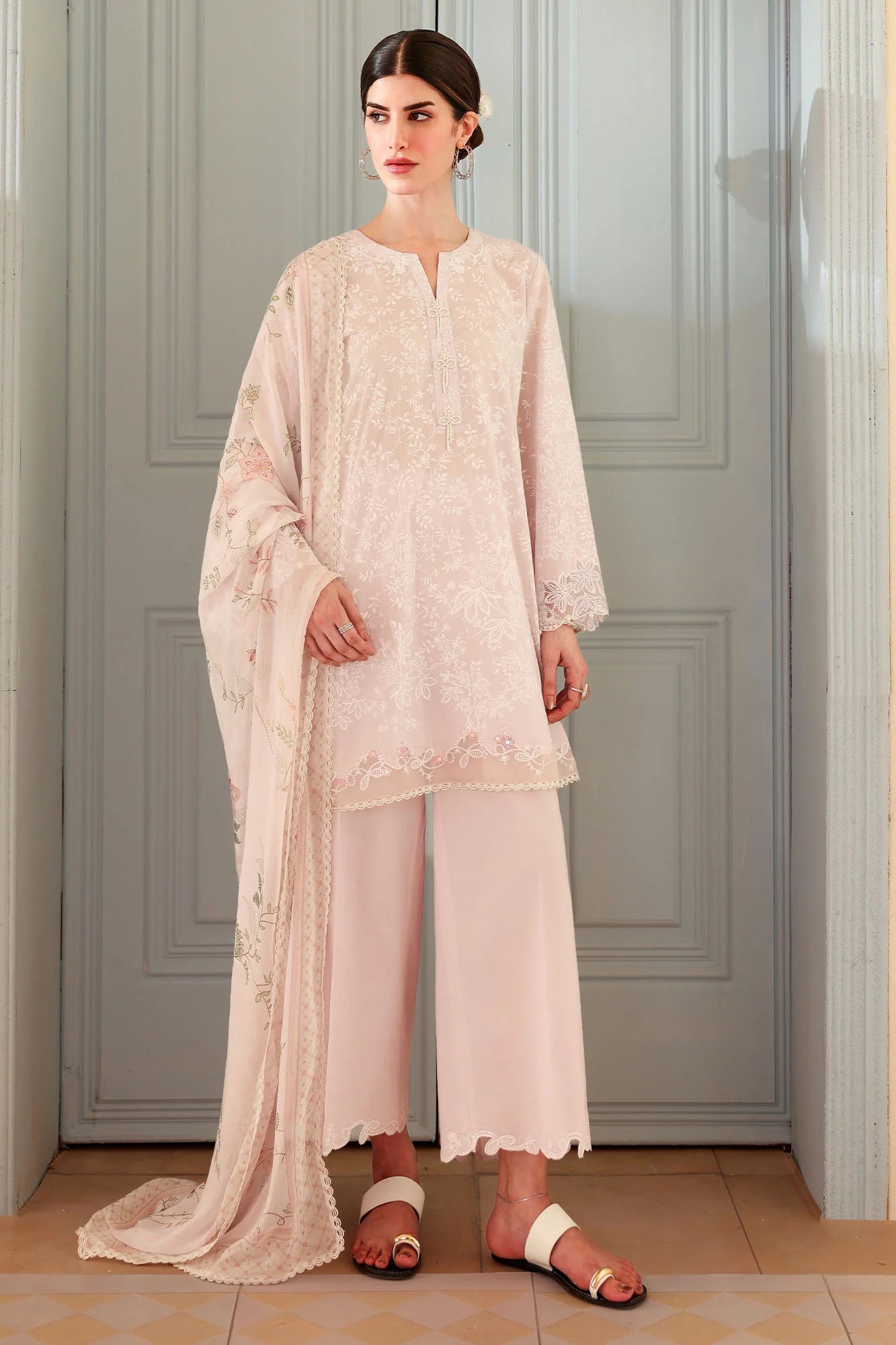 ENCHANTED LILAC-3PC PRINTED LAWN SUIT