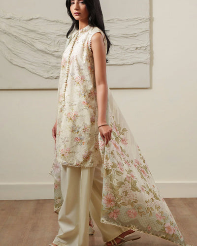 VINTAGE AURA-3 PIECE PRINTED LAWN SUIT