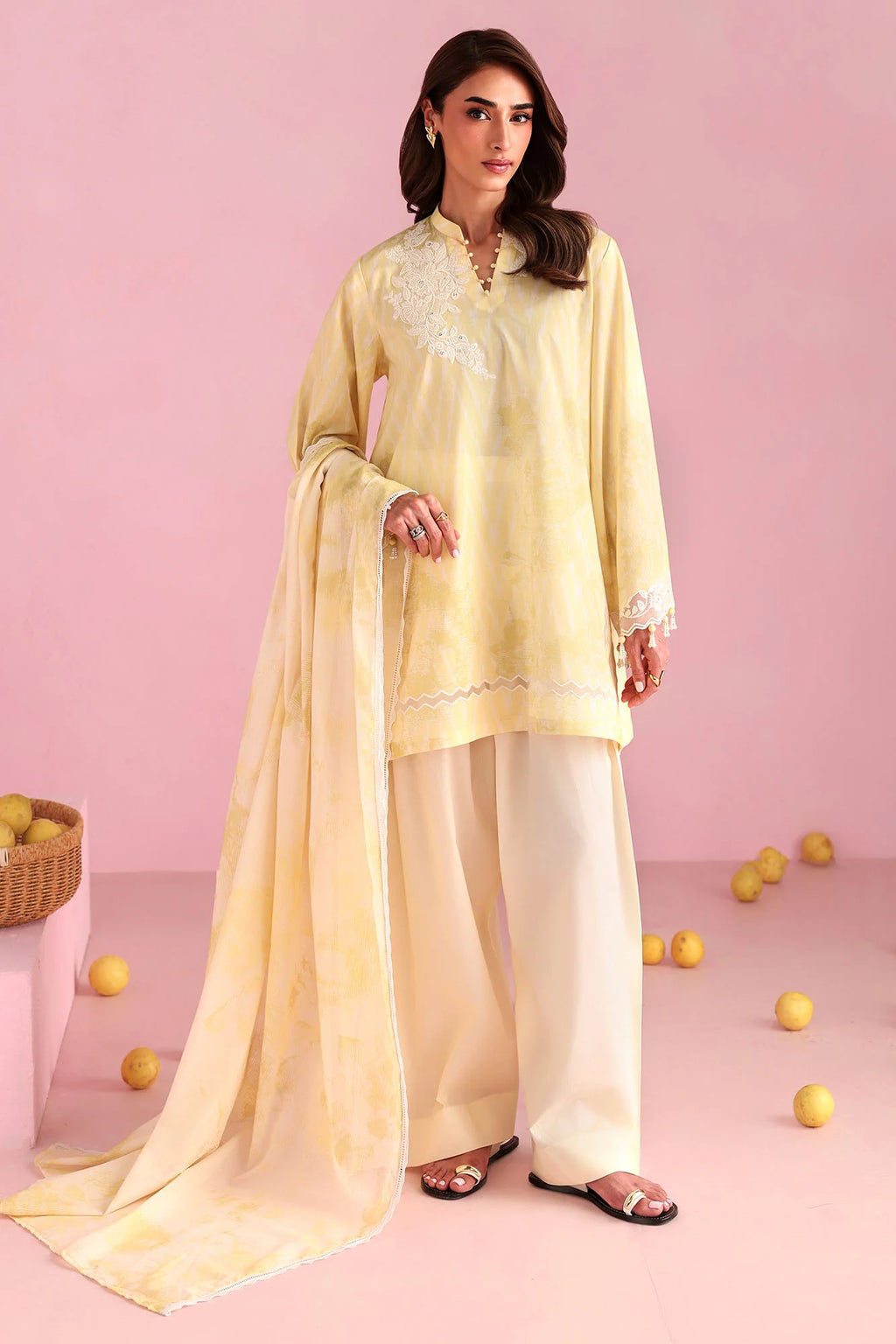 FLORAL HAZE-3PC PRINTED LAWN SUIT-STITCHED
