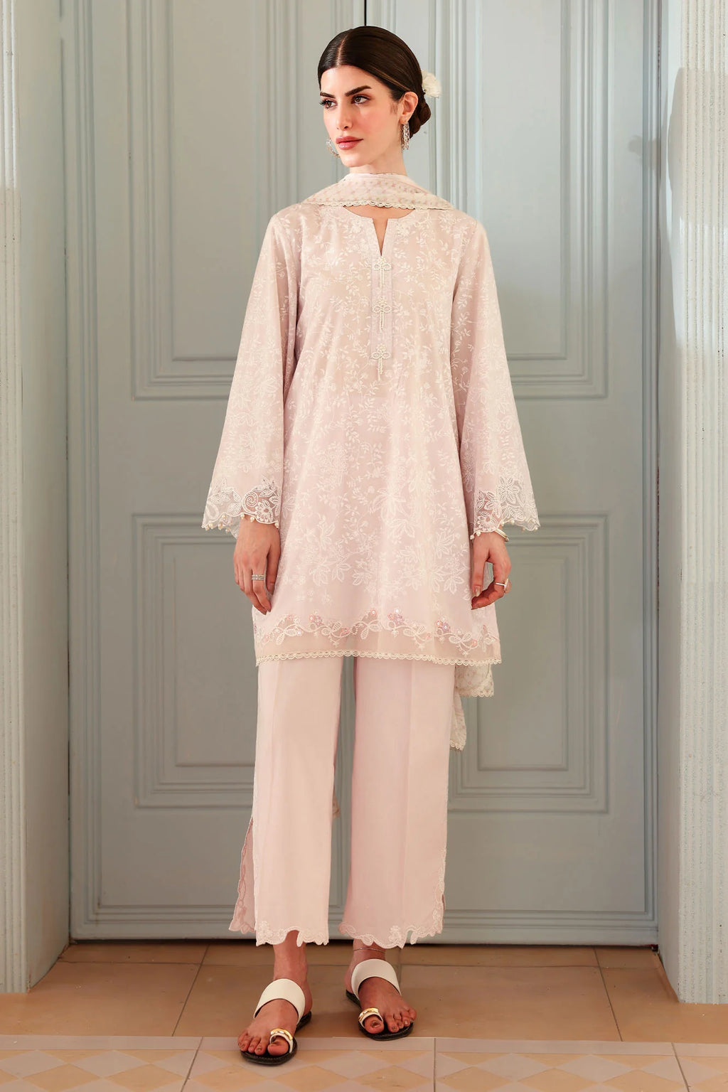 ENCHANTED LILAC-3PC PRINTED LAWN SUIT