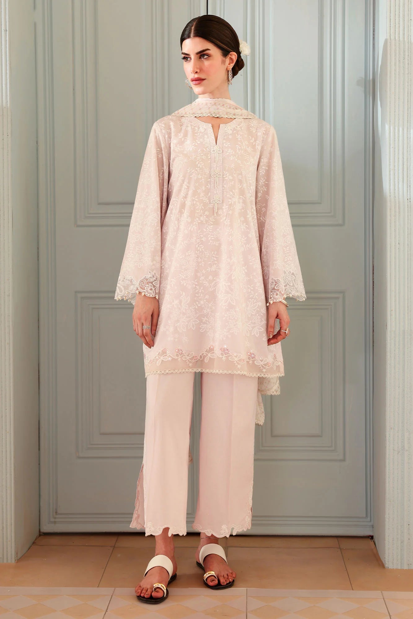 ENCHANTED LILAC-3PC PRINTED LAWN SUIT
