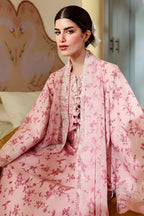 DUSTY PINK -3PC EMBROIDERED LAWN SUIT