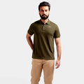 Men'S Polo T-Shirt Green Tsh-5519 - Green - View 1