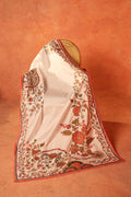 Tree of Life - Handcrafted Raw Silk Shawl by Vashah - Shopping Karado