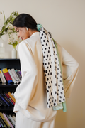 Polka Mint Scarf (KS-026)