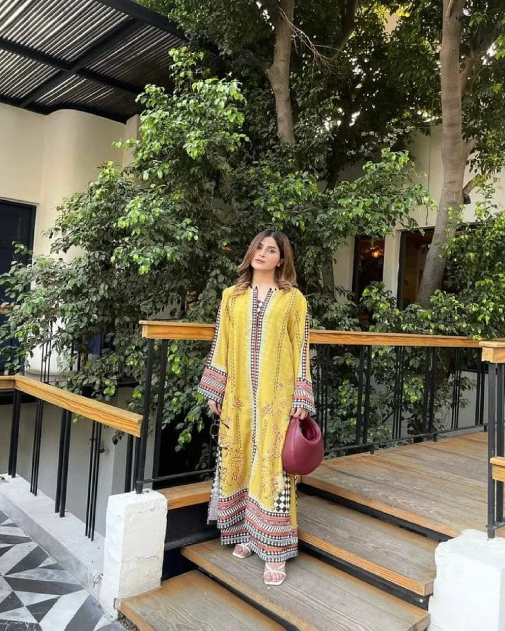Buy Yellow Blush 2Pc Online at Shopping Karado