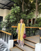 Buy Yellow Blush 2Pc Online at Shopping Karado