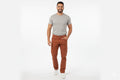 Men'S Cotton Pant 6 Pocket - Rust Cp-0516 - Rust - View 1