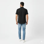 Men's Casual Shirt Half sleves - Black Shc-1925 (ORG)
