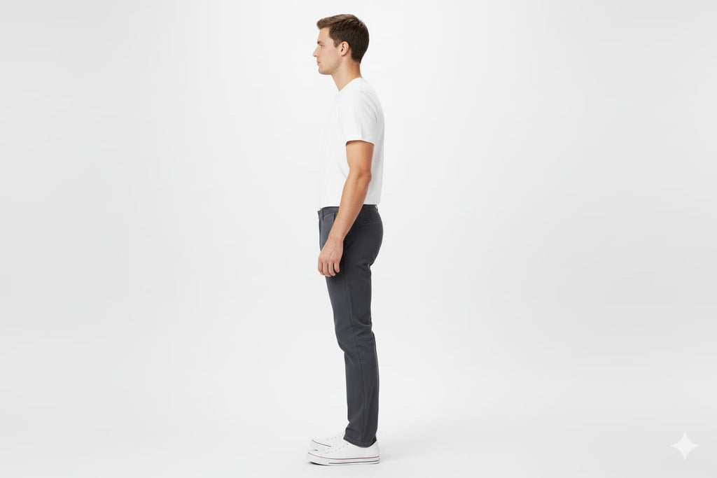 Men'S Chino - Texture Navy Cp-1830 - Navy - View 2