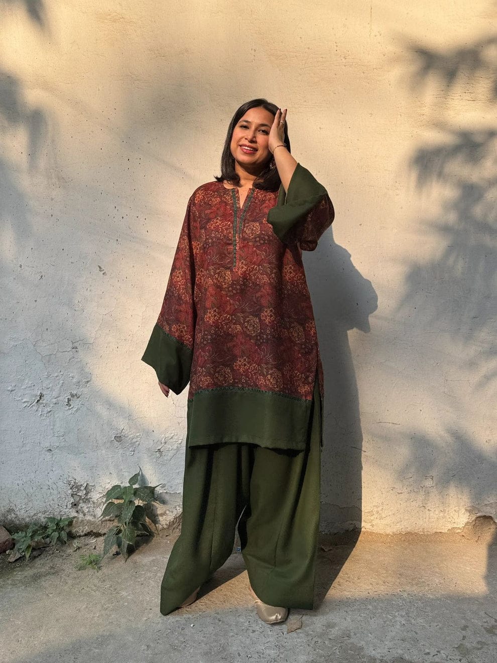 Paro 2-Piece Grip Silk Co-ord Set