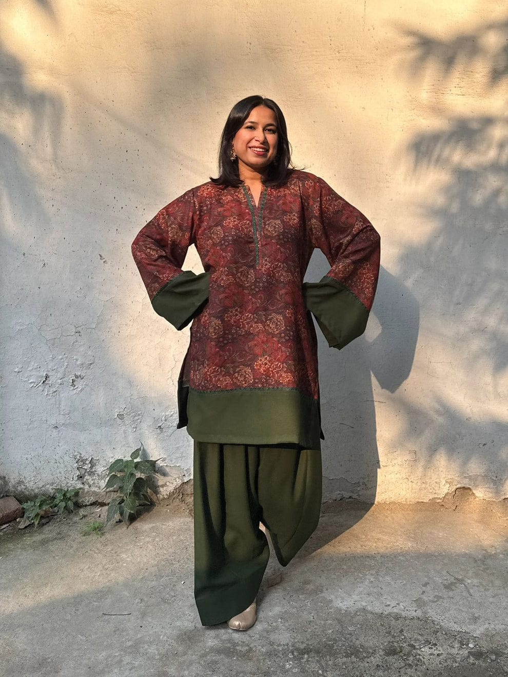 Paro 2-Piece Grip Silk Co-ord Set