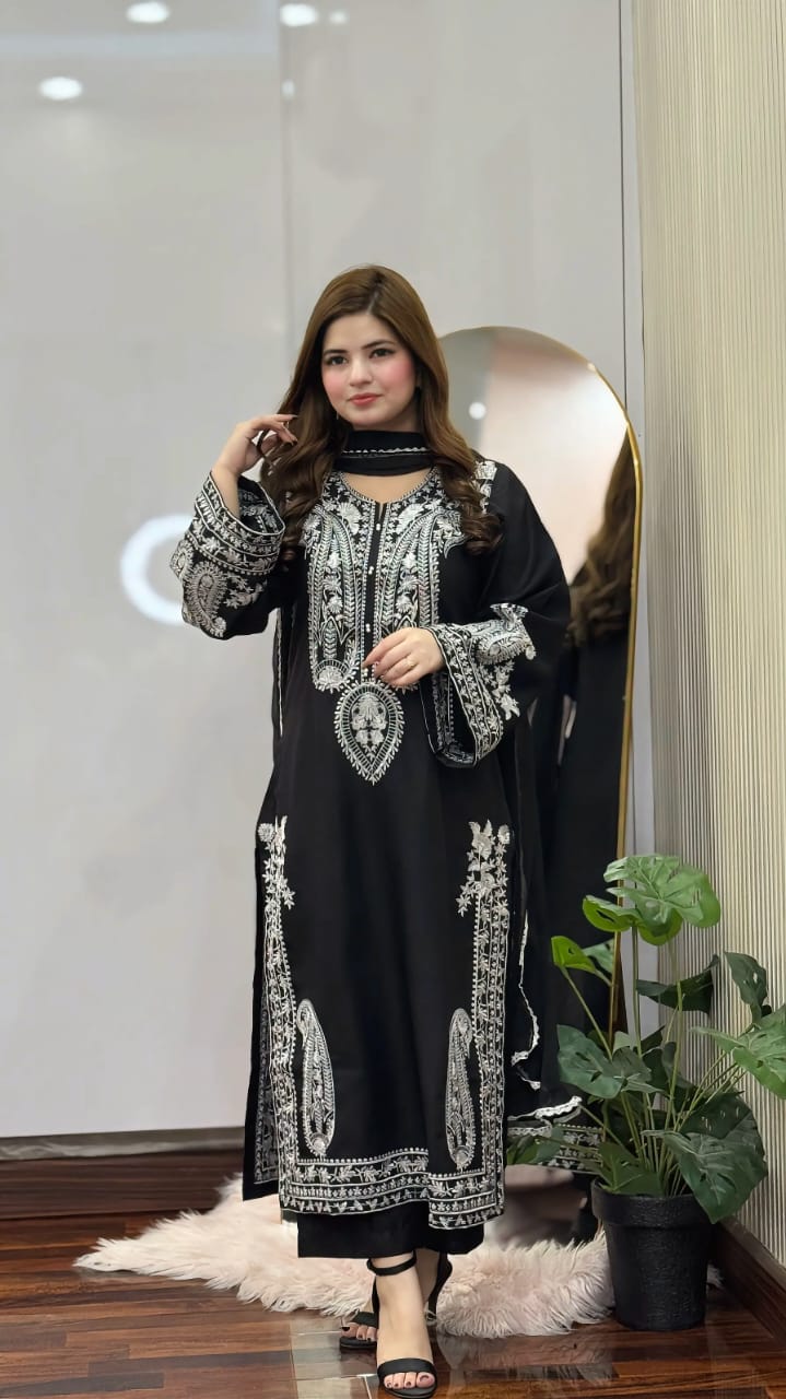 Buy Black Sapphire 3Pc Online at Shopping Karado