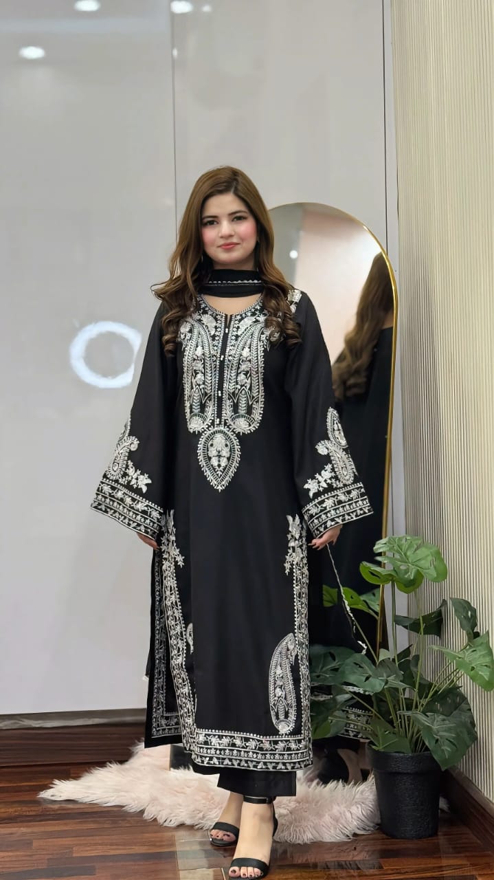 Buy Black Sapphire 3Pc Online at Shopping Karado