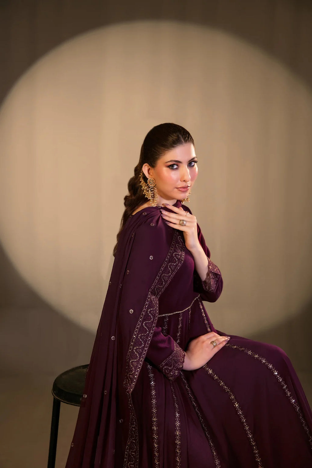 TK-119 SHEESHA SILK 3 PCs SET