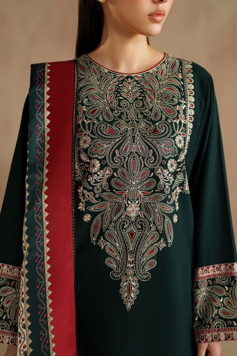ZELLBURY  EMBROIDERY 3 PCS