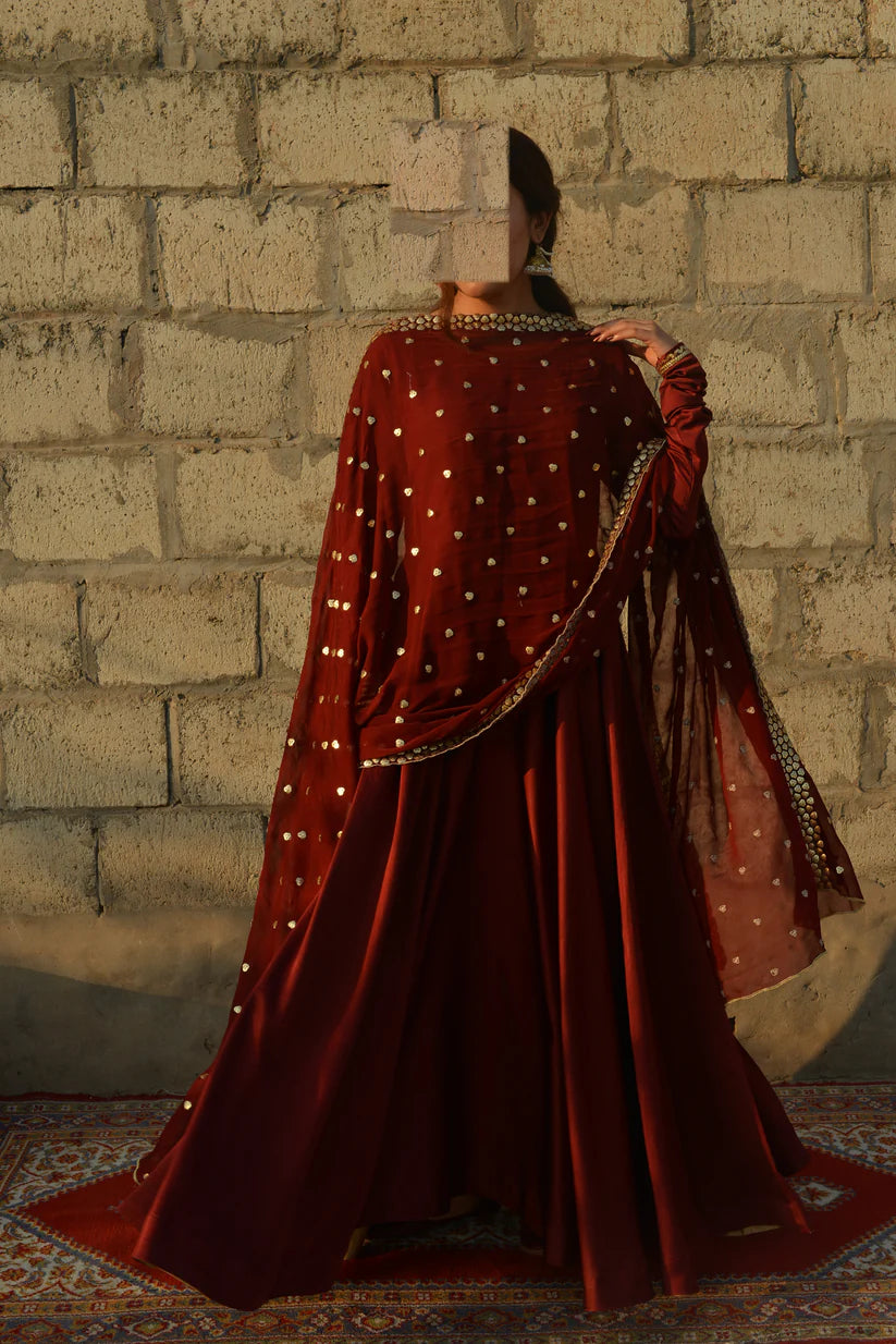 Full Length View of Dilara Pishwas Set for Festive Wardrobe - Shopping Karado