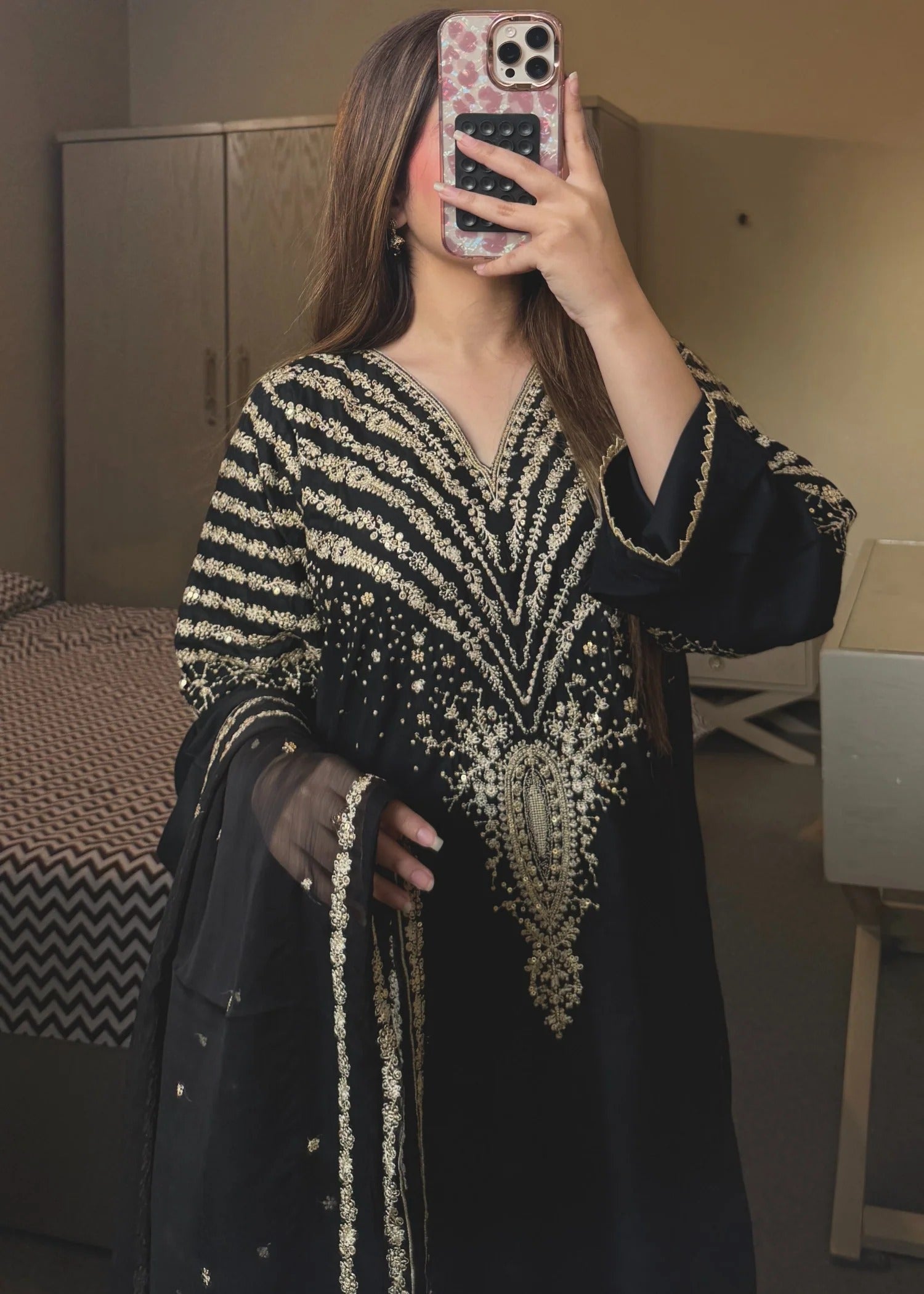 Buy Black Peacock 3Pc Online at Shopping Karado