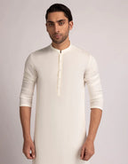 cream formal kameez shalwar