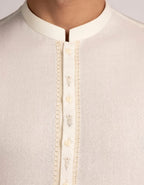 cream formal kameez shalwar