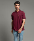 Men'S Polo T-Shirt Maroon Tsh-5518 - Maroon - View 1