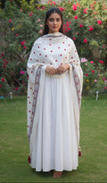 Hand Block Printed Smart Heart Dupatta / Chadar 