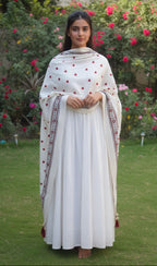 Hand Block Printed Smart Heart Dupatta / Chadar 